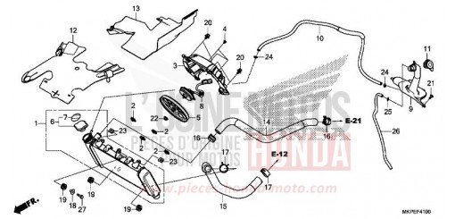 RADIATEUR CB500FAM de 2021